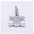 Céline Charm per borsa Triomphe Celine B101L6BRA.36SI Argento - vista 5