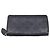 Zippy Louis Vuitton Mahina Long Wallet Black