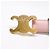 Céline Celine U-NE-2291 Ledergürtel mit Triomphe-Schnalle Pink Golden - Ansicht 4