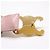 Céline Celine U-NE-2291 Ledergürtel mit Triomphe-Schnalle Pink Golden - Ansicht 5