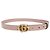 Gucci Double G Slim Gürtel in Beige - Ansicht 2