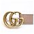 Gucci Double G Slim Gürtel in Beige - Ansicht 4