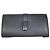 Cartera larga de cuero negro Loewe