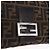 FENDI Zucca Canvas Mamma Baguette Shoulder Bag Marrone Argento Auth BA14206SAV - vista 20