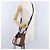 LOEWE Studio Ghibli Hammock Drawstring Mini Bag Canvas 2way Brown Auth am12202SM Marrone - vista 25