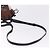 LOEWE Studio Ghibli Hammock Drawstring Mini Bag Canvas 2way Brown Auth am12202SM Marrone - vista 9