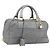 LOEWE Amazona 28 Handtasche Leder Silber Gold Authentisch 193132V Golden