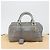 LOEWE Amazona 28 Handtasche Leder Silber Gold Authentisch 193132V Golden - Ansicht 12