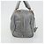 LOEWE Amazona 28 Handtasche Leder Silber Gold Authentisch 193132V Golden - Ansicht 4