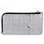 LOEWE Anagram Card Case Leather Silver Auth 191158A Silvery - view 2