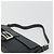 FENDI Celeria Mamma Baguette Schultertasche aus Leder Grau Silber Authentisch yk20674M Braun - Ansicht 8