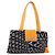 Bulgari Borsa Tote BVLGARI Logo Mania Nylon Nero Arancione Auth BA14208