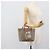 Borsa per bambini GUCCI GG Supreme in PVC Beige Argento 410812 Auth 193974 - vista 22