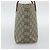 Borsa per bambini GUCCI GG Supreme in PVC Beige Argento 410812 Auth 193974 - vista 4