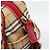 Borsa a mano BURBERRY Nova Check in tela 2way Beige Red Auth ep15355A Rosso - vista 10