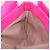 Borsa a Spalla Miu Miu in Pelle e Sequins Oro Rosa Auth am12035V D'oro - vista 25