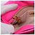 Borsa a Spalla Miu Miu in Pelle e Sequins Oro Rosa Auth am12035V D'oro - vista 30