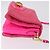 Borsa a Spalla Miu Miu in Pelle e Sequins Oro Rosa Auth am12035V D'oro - vista 4