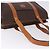 Céline Borsa Tote CELINE Macadam Canvas PVC Marrone Oro Auth am12199A D'oro - vista 7