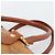 Bolsa Boston MCM Logogram Vicetos em PVC e couro marrom com detalhes dourados Auth 194565 - vista 9
