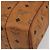 Borsa MCM Vicetos Logogram PVC Pelle Marrone Oro Auth bs36278 D'oro - vista 9