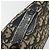 Borsa a tracolla Christian Dior Trotter Canvas Navy Gold Auth 192650 D'oro Blu navy - vista 10
