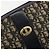 Borsa a tracolla Christian Dior Trotter Canvas Navy Gold Auth 192650 D'oro Blu navy - vista 18
