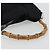 Borsa GUCCI Bamboo Nylon Nero Argento 001 1998 1577 Auth bs36284 - vista 7