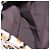 Borsa a tracolla FENDI Leopard Mamma Baguette Harako White Silver Auth yk20700SAM Argento Bianco - vista 10