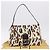 Borsa a tracolla FENDI Leopard Mamma Baguette Harako White Silver Auth yk20700SAM Argento Bianco - vista 12