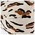Borsa a tracolla FENDI Leopard Mamma Baguette Harako White Silver Auth yk20700SAM Argento Bianco - vista 15