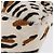 Borsa a tracolla FENDI Leopard Mamma Baguette Harako White Silver Auth yk20700SAM Argento Bianco - vista 16
