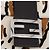 Borsa a tracolla FENDI Leopard Mamma Baguette Harako White Silver Auth yk20700SAM Argento Bianco - vista 17
