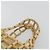Borsa a mano Salvatore Ferragamo in tela beige argento Auth bs36308A - vista 8