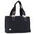 Borsa GUCCI GG Canvas Nera Oro 145810 Auth 193556A Nero D'oro