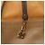 Borsa a mano LOEWE Amazona 40 in pelle marrone oro Auth 193805A D'oro - vista 17