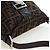 FENDI Zucca Canvas Mamma Baguette Borsa a tracolla Marrone Nero Auth 192220V - vista 6