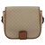 Céline Borsa a Spalla CELINE Macadam Canvas PVC Beige Oro Auth 193056 D'oro - vista 13