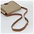 Céline Borsa a Spalla CELINE Macadam Canvas PVC Beige Oro Auth 193056 D'oro - vista 7