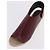 Céline Sandali CELINE in rafia con suola a zeppa EU37 Beige Bordeaux Auth ar14143M Bordò - vista 21