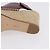 Céline Sandali CELINE in rafia con suola a zeppa EU37 Beige Bordeaux Auth ar14143M Bordò - vista 25
