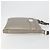 FENDI Celeria Schultertasche Leder Grau Silber Authentisch 193080A Braun - Ansicht 3