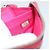 CHANEL Matelassé Long Wallet Lammfell Rosa Silber CC Auth 193166 Pink - Ansicht 11