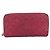 CHANEL Matelassé Long Wallet Lammfell Rosa Silber CC Auth 193166 Pink - Ansicht 13