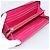 CHANEL Matelassé Long Wallet Lammfell Rosa Silber CC Auth 193166 Pink - Ansicht 9