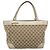 Borsa GUCCI GG Canvas Beige Oro 257061 Auth ka5360V - vista 13