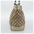 Borsa GUCCI GG Canvas Beige Oro 257061 Auth ka5360V - vista 3
