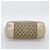 Borsa GUCCI GG Canvas Beige Oro 257061 Auth ka5360V - vista 5