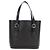 Céline CELINE Macadam Canvas Handtasche PVC Leder Schwarz Gold Auth 191816V Golden - Ansicht 2