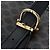Céline CELINE Macadam Canvas Handtasche PVC Leder Schwarz Gold Auth 191816V Golden - Ansicht 20